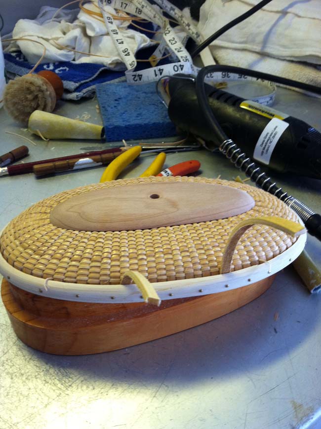 Dana's Nantucket BasketsMaking Baskets